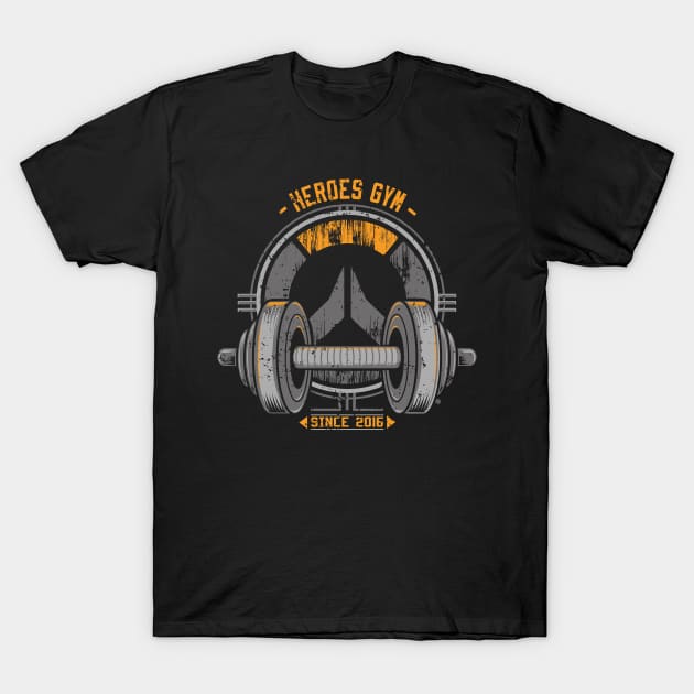 OVERGYM HEROS TRAINING T-Shirt by FernandoSala